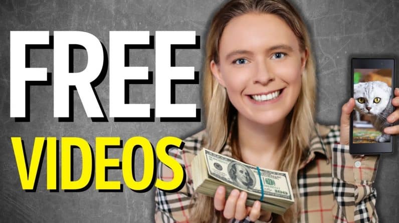 Download FREE Videos To Reupload LEGALLY To Earn Money Online